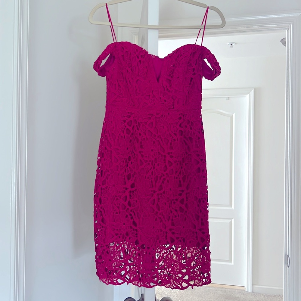 Astr Off shoulder Mini Dress